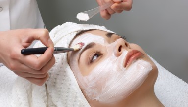 beauty salon series, facial mask
